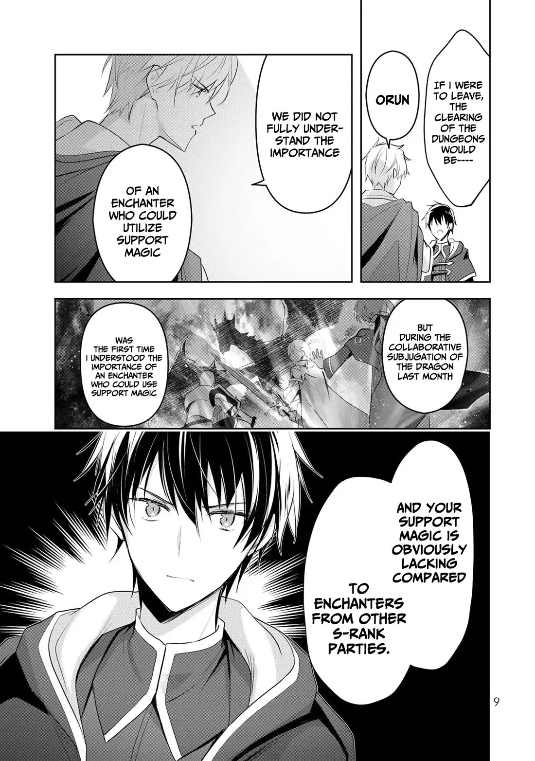 The Jack-of-All-Trades Kicked Out of the Hero's Party: The Swordsman Who Became a Support Mage Due to Party Circumstances, Becomes All-Powerful chapter 1 page 7