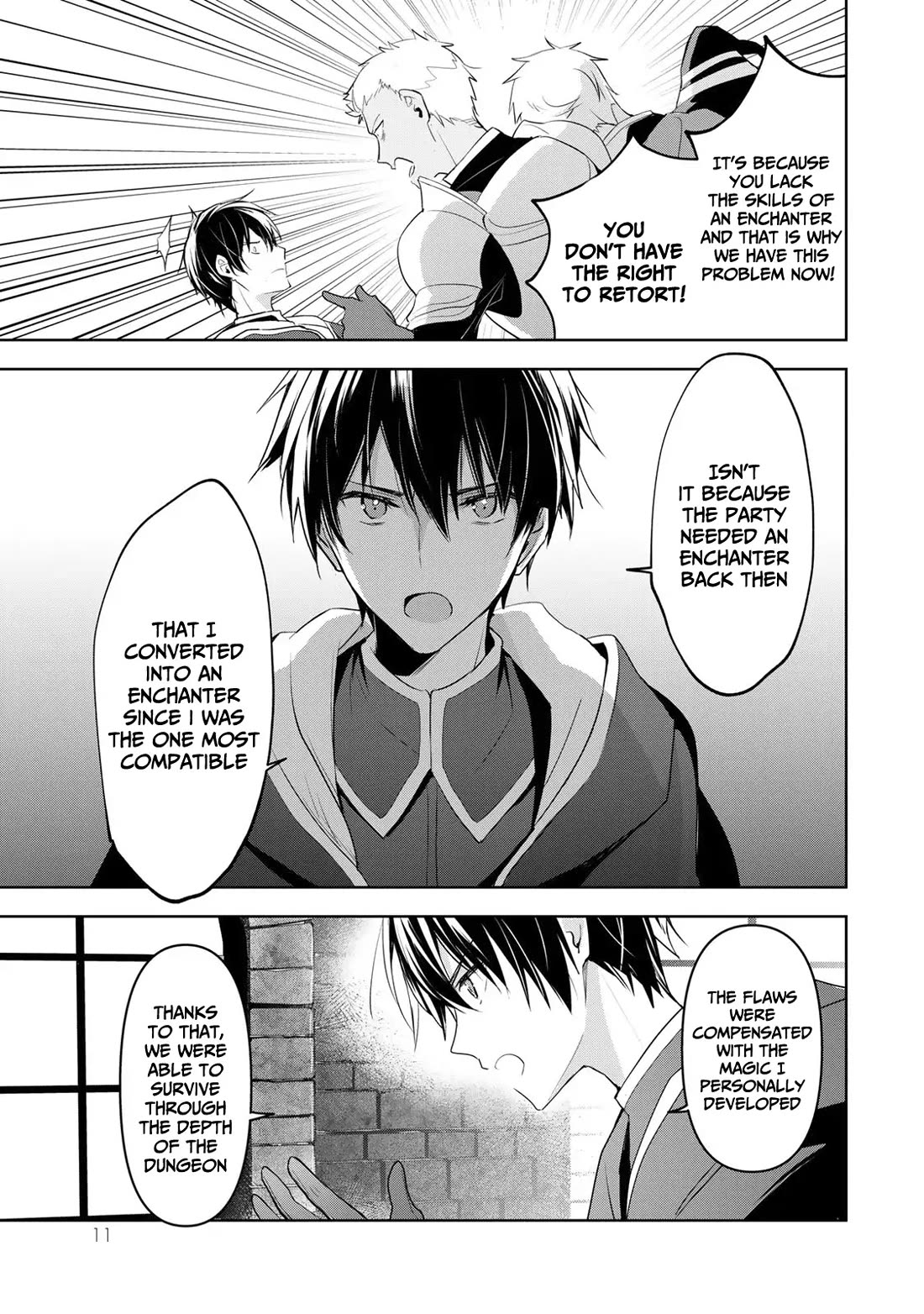The Jack-of-All-Trades Kicked Out of the Hero's Party: The Swordsman Who Became a Support Mage Due to Party Circumstances, Becomes All-Powerful chapter 1 page 9