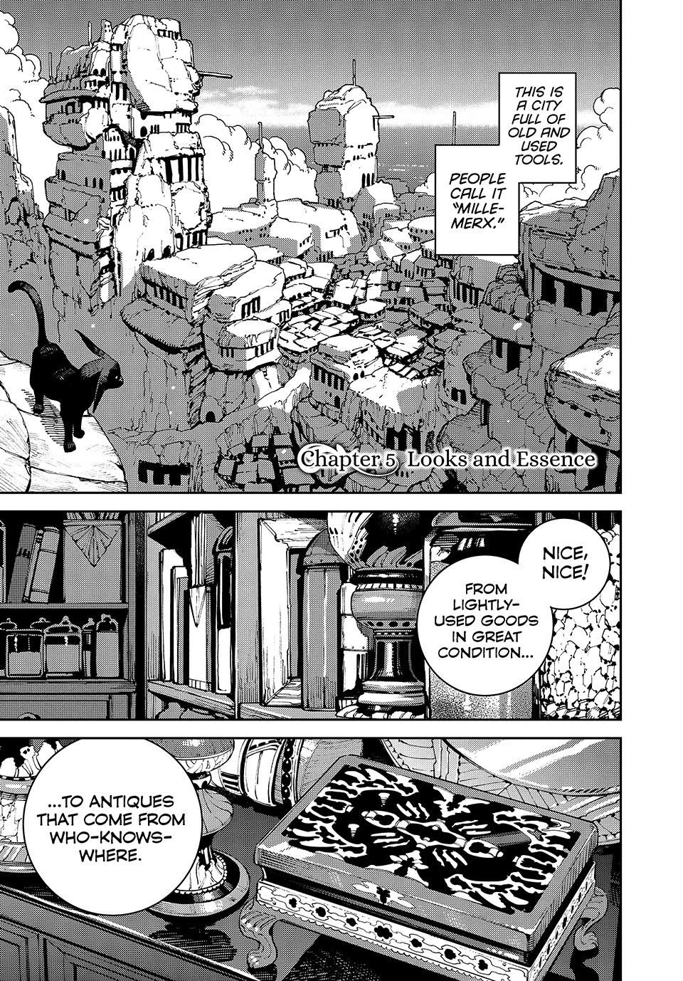 The Journey of a Dark Elf with Fading Powers chapter 5 page 1