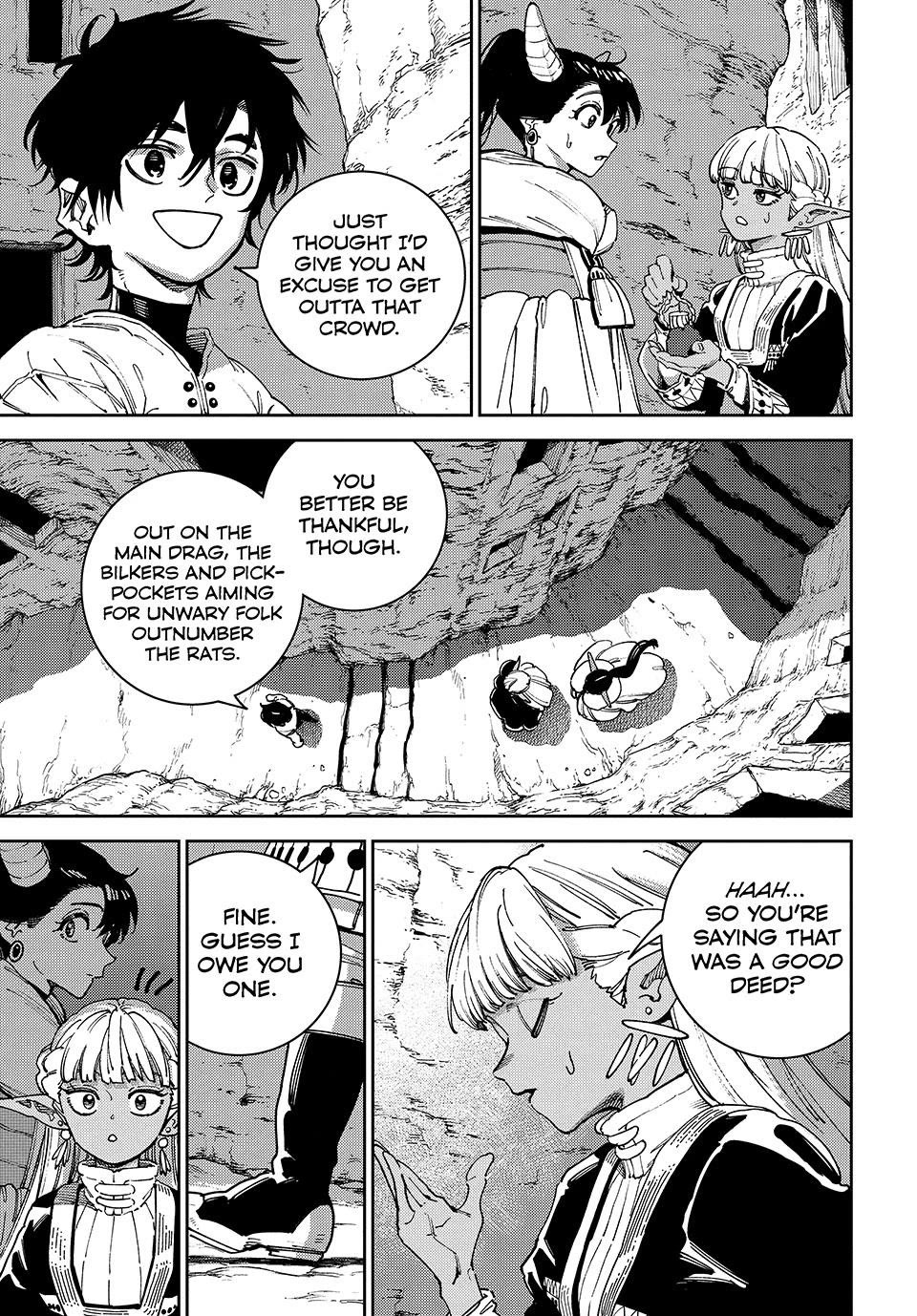 The Journey of a Dark Elf with Fading Powers chapter 5 page 8
