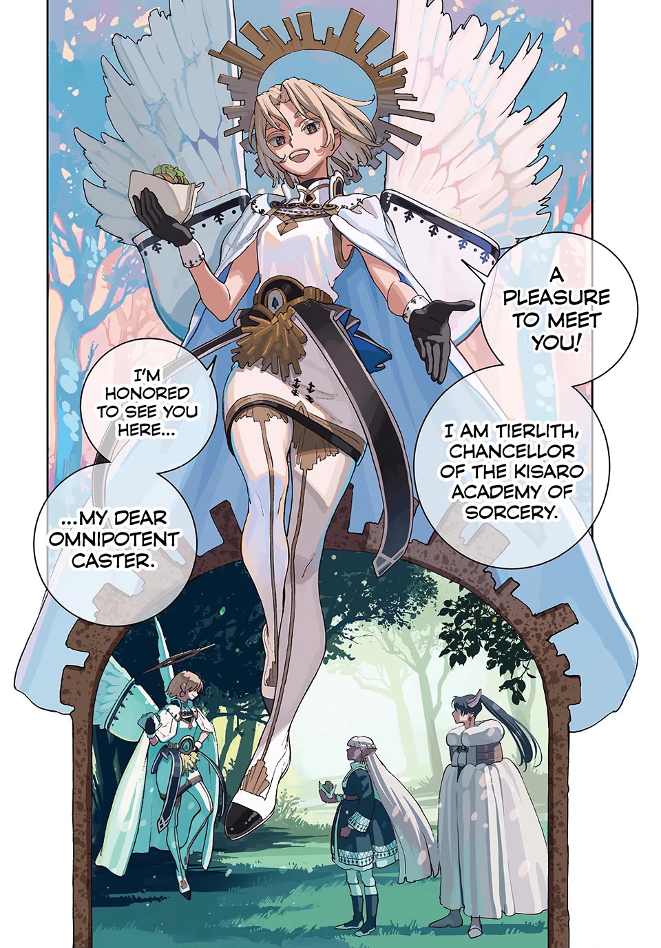 The Journey of a Dark Elf with Fading Powers chapter 6 page 1