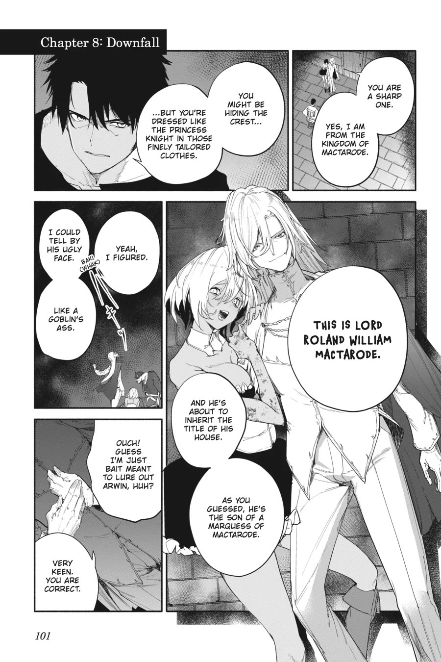 The Kept Man of the Princess Knight chapter 8 page 1