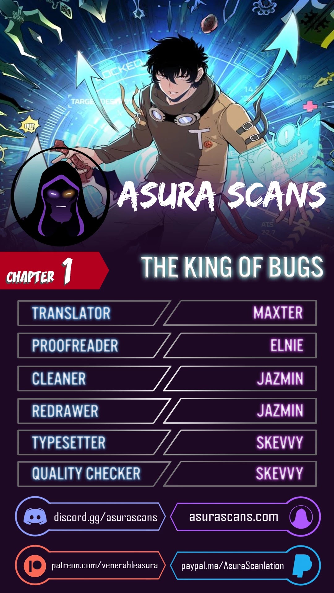 The King Of Bugs chapter 1 page 1