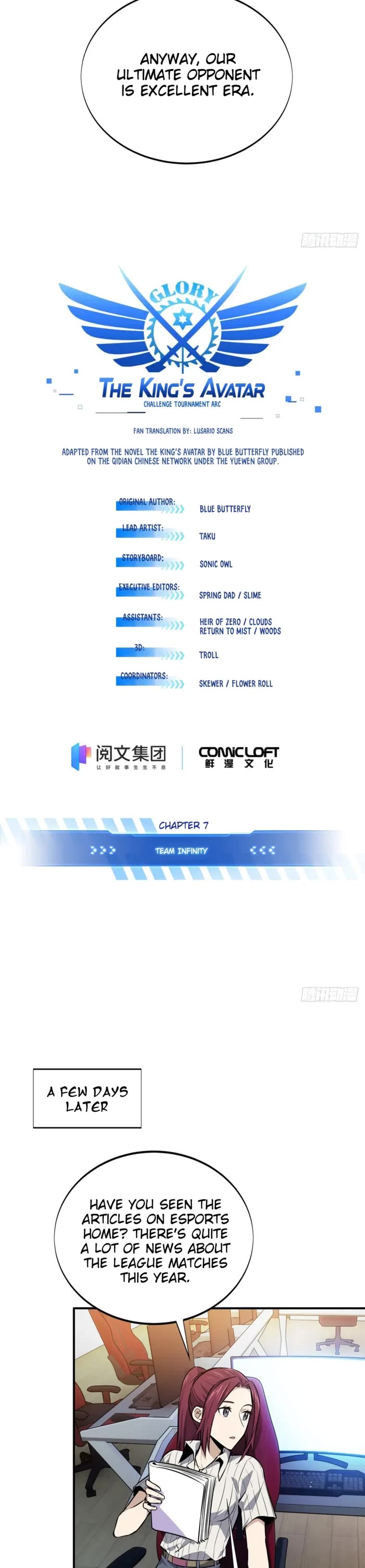 The King’s Avatar (Reboot) chapter 185 page 8
