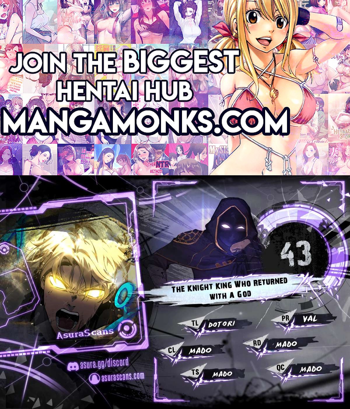 The Knight King Who Returned with a God chapter 43 page 1