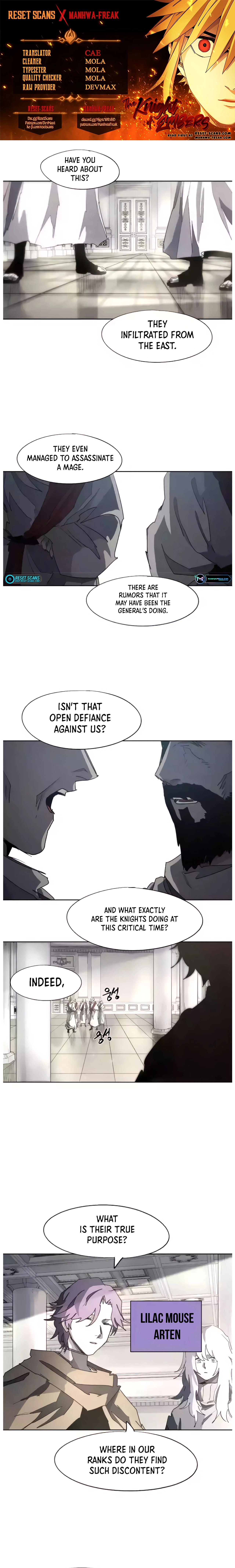 The Knight of Embers chapter 128 page 1