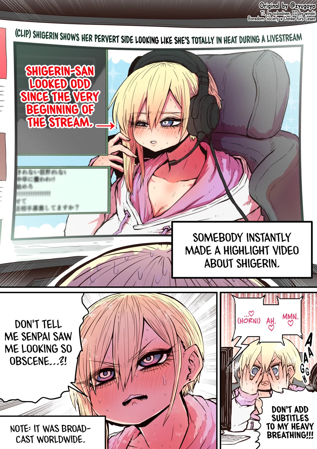 The Kouhai who Went from Introvert to Influencer chapter 1.5 page 1