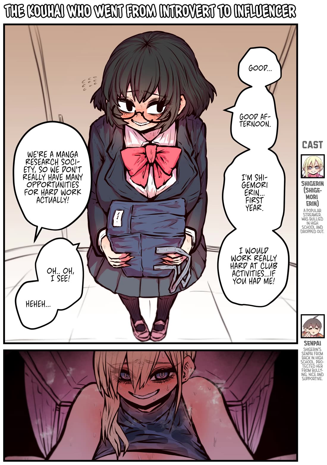 The Kouhai who Went from Introvert to Influencer chapter 13 page 1