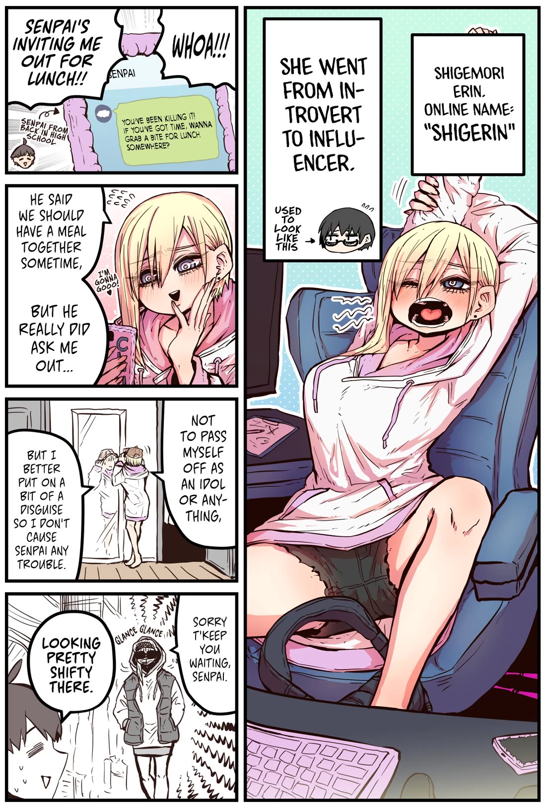 The Kouhai who Went from Introvert to Influencer chapter 2 page 1