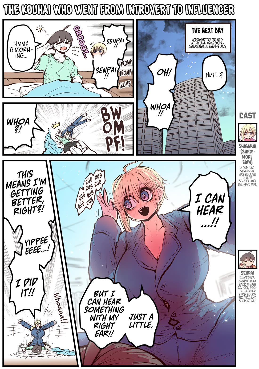 The Kouhai who Went from Introvert to Influencer chapter 6 page 1