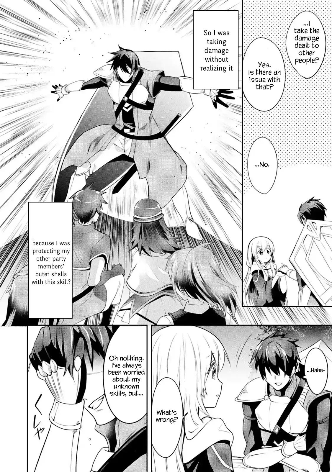 The Labyrinth Raids of the Ultimate Tank ~The Tank Possessing a Rare 9,999 Endurance Skill was Expelled from the Hero Party~ chapter 1.4 page 40