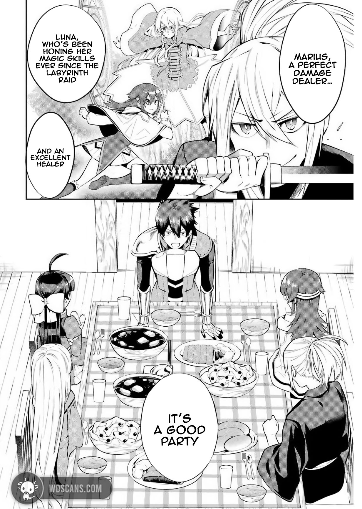 The Labyrinth Raids of the Ultimate Tank ~The Tank Possessing a Rare 9,999 Endurance Skill was Expelled from the Hero Party~ chapter 12.1 page 33