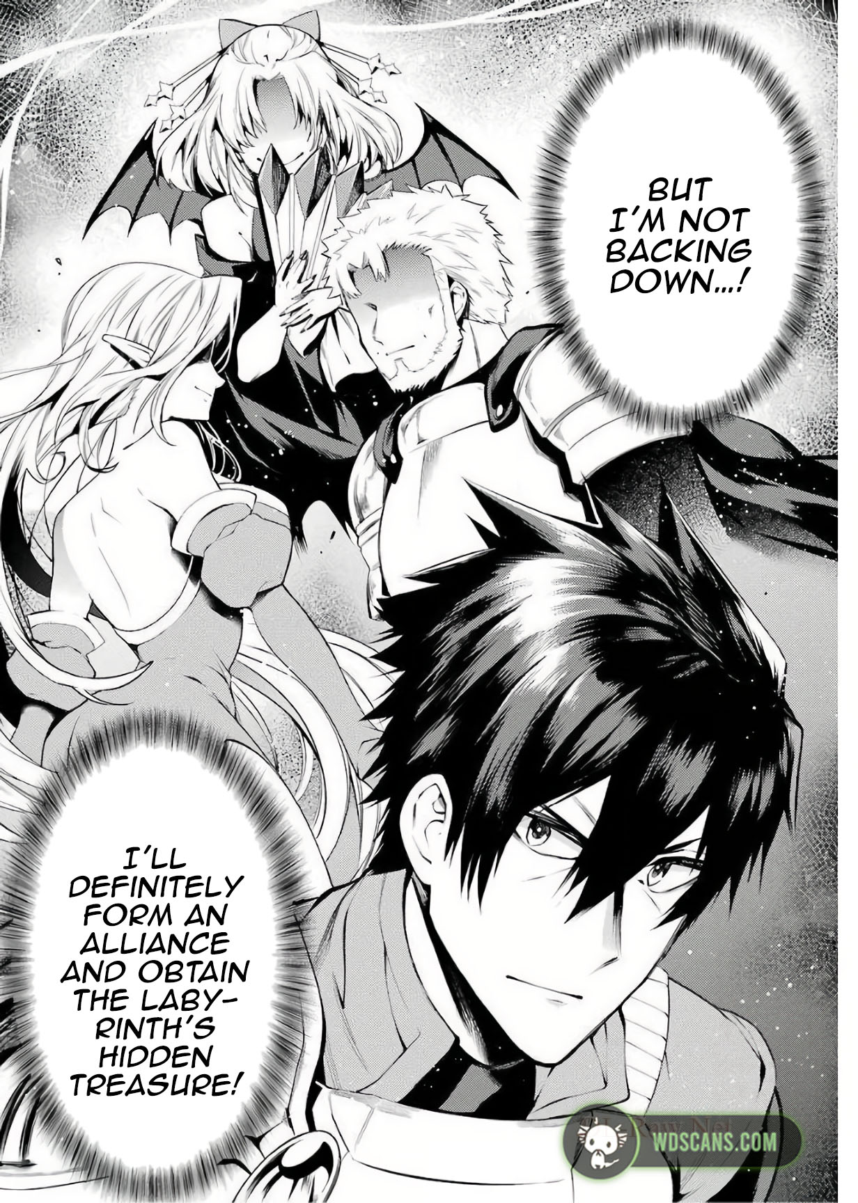 The Labyrinth Raids of the Ultimate Tank ~The Tank Possessing a Rare 9,999 Endurance Skill was Expelled from the Hero Party~ chapter 12.1 page 37