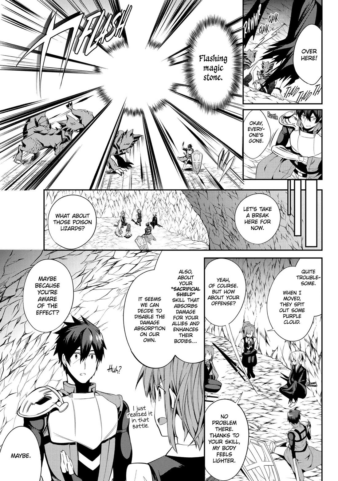 The Labyrinth Raids of the Ultimate Tank ~The Tank Possessing a Rare 9,999 Endurance Skill was Expelled from the Hero Party~ chapter 14 page 37