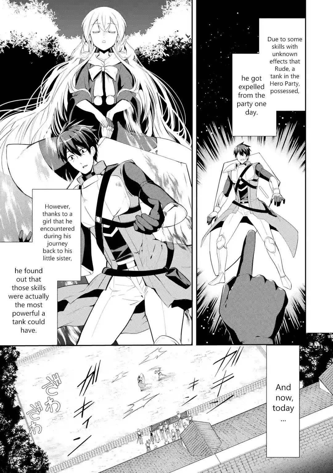 The Labyrinth Raids of the Ultimate Tank ~The Tank Possessing a Rare 9,999 Endurance Skill was Expelled from the Hero Party~ chapter 3.1 page 1