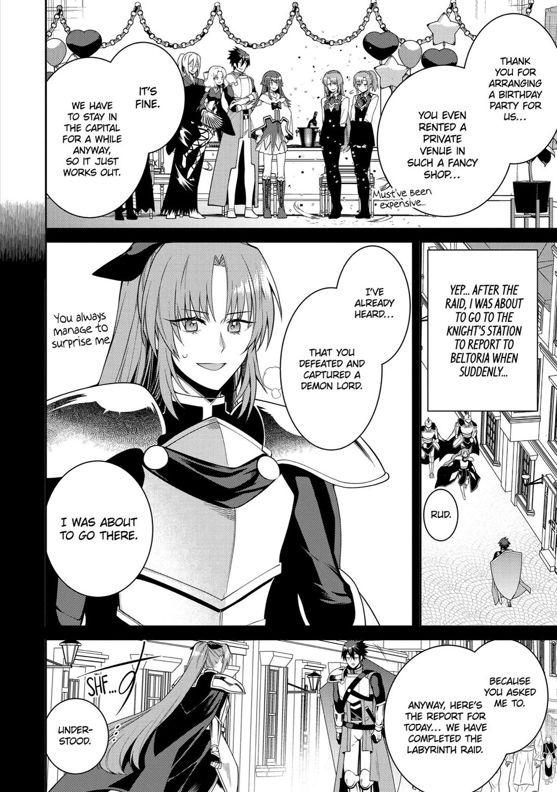 The Labyrinth Raids of the Ultimate Tank ~The Tank Possessing a Rare 9,999 Endurance Skill was Expelled from the Hero Party~ chapter 40 page 26