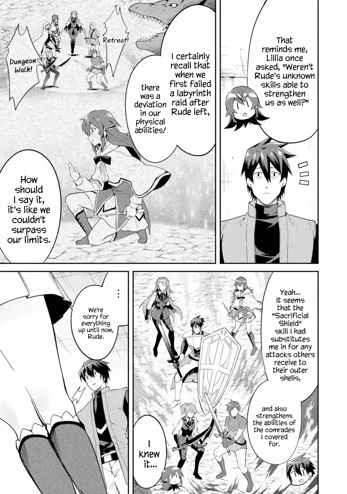 The Labyrinth Raids of the Ultimate Tank ~The Tank Possessing a Rare 9,999 Endurance Skill was Expelled from the Hero Party~ chapter 5.3 page 1