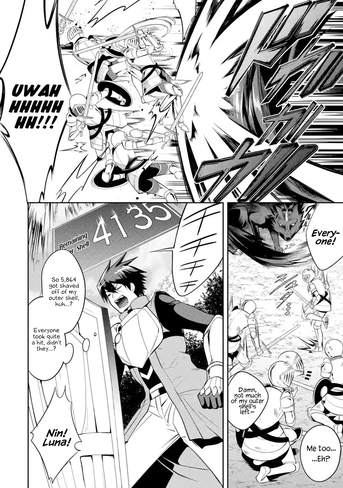 The Labyrinth Raids of the Ultimate Tank ~The Tank Possessing a Rare 9,999 Endurance Skill was Expelled from the Hero Party~ chapter 6.1 page 14