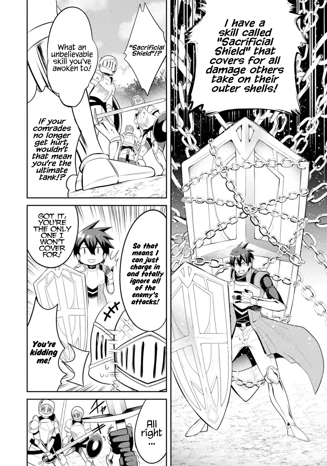 The Labyrinth Raids of the Ultimate Tank ~The Tank Possessing a Rare 9,999 Endurance Skill was Expelled from the Hero Party~ chapter 6.2 page 6