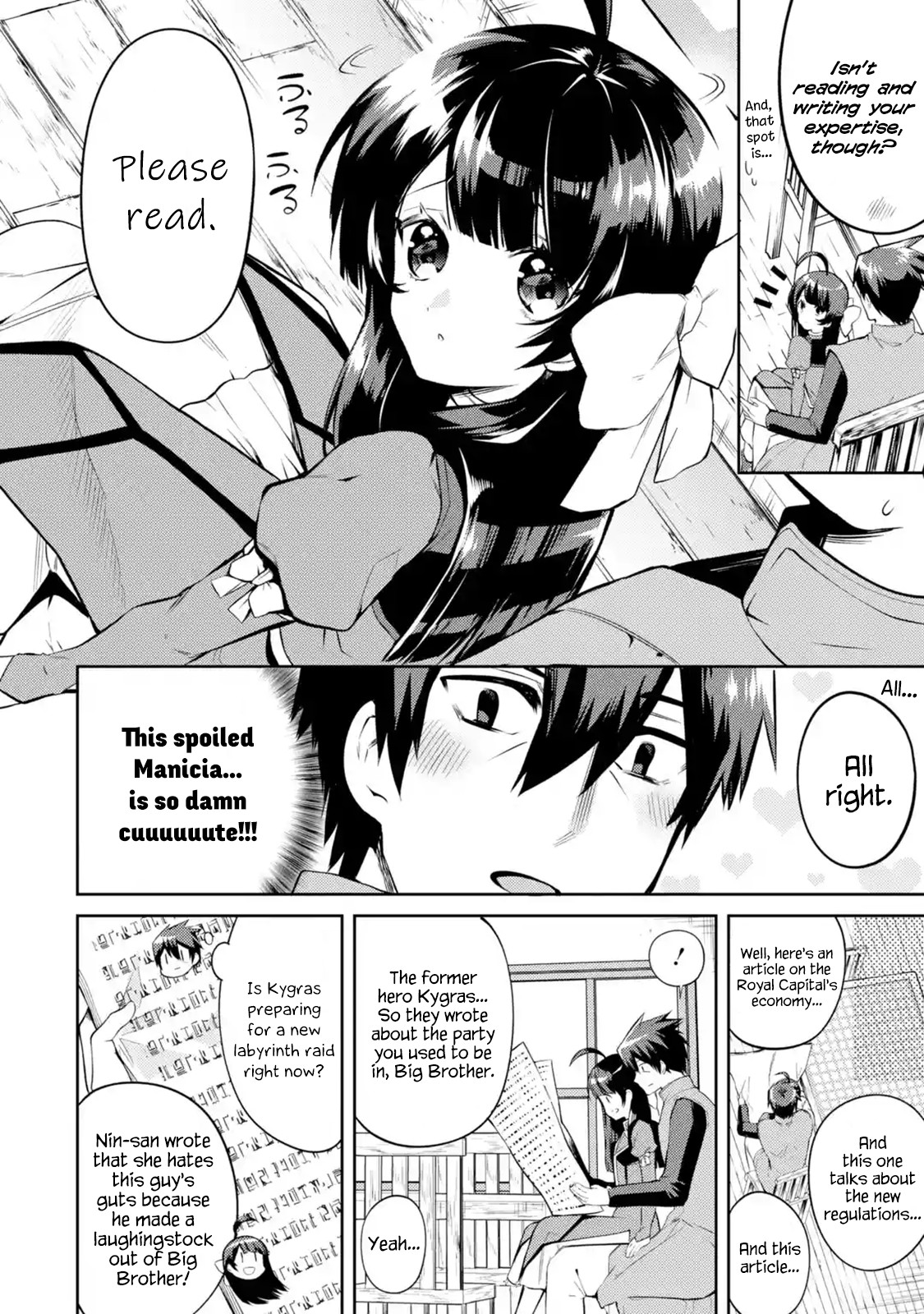 The Labyrinth Raids of the Ultimate Tank ~The Tank Possessing a Rare 9,999 Endurance Skill was Expelled from the Hero Party~ chapter 7.1 page 2