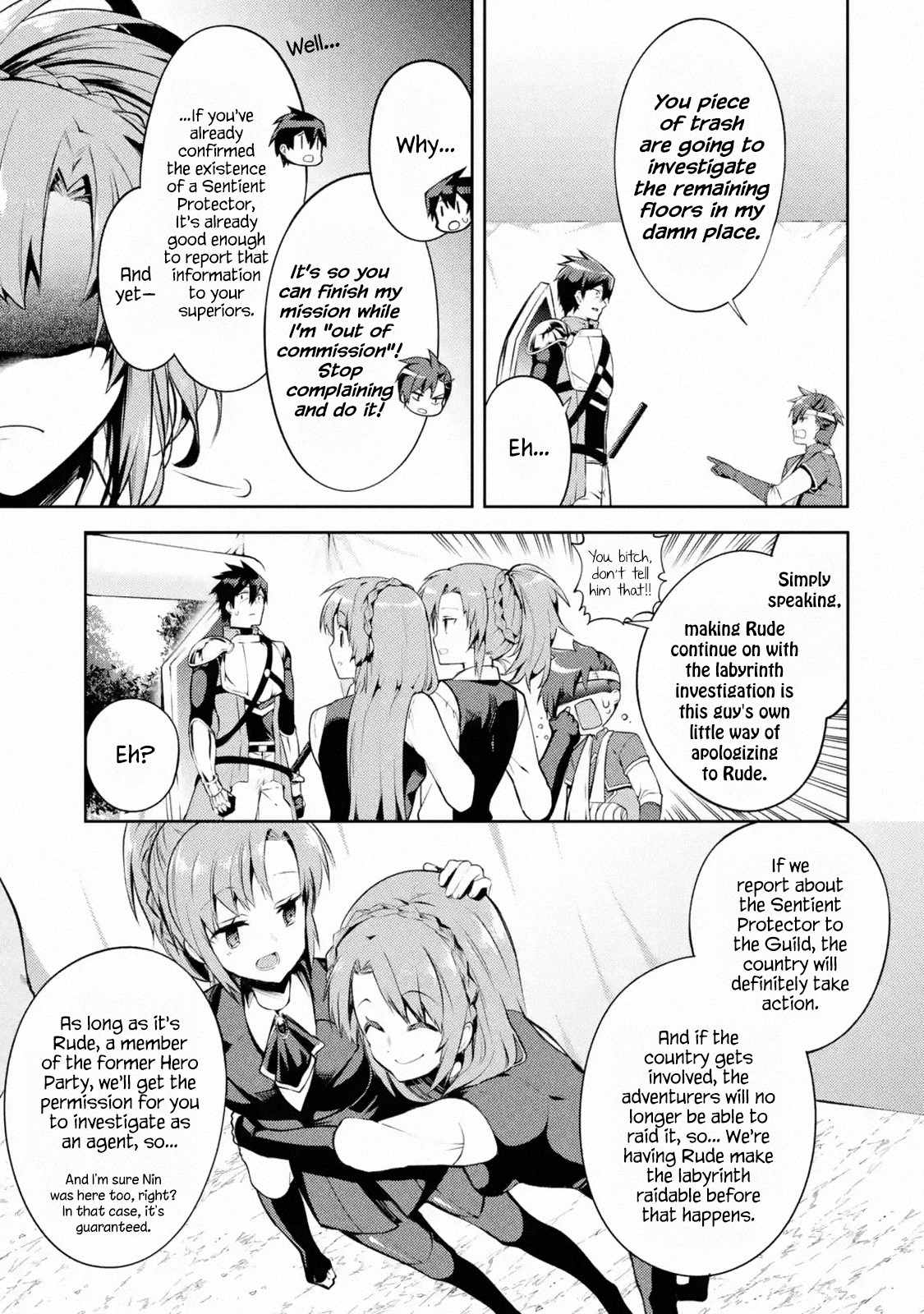 The Labyrinth Raids of the Ultimate Tank ~The Tank Possessing a Rare 9,999 Endurance Skill was Expelled from the Hero Party~ chapter 9.1 page 5