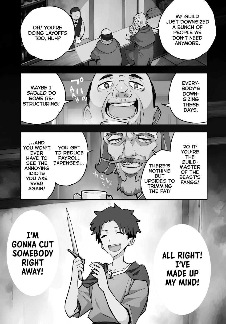 The Laid-Off Cheat-Granting Mage Enjoys a Second Lease on Life chapter 1 page 1