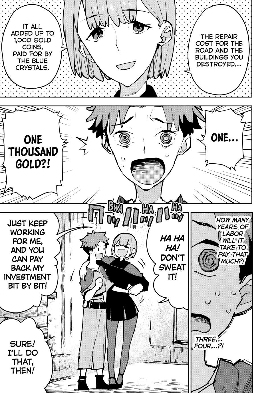 The Laid-Off Cheat-Granting Mage Enjoys a Second Lease on Life chapter 2 page 1