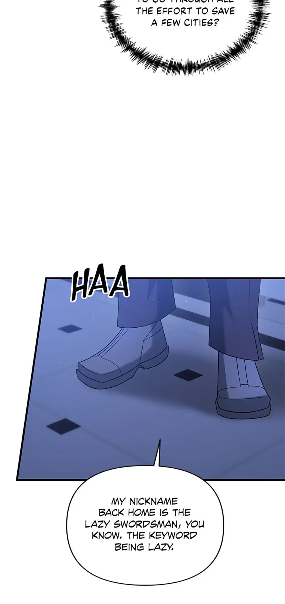 The Lazy Swordmaster chapter 36 page 54