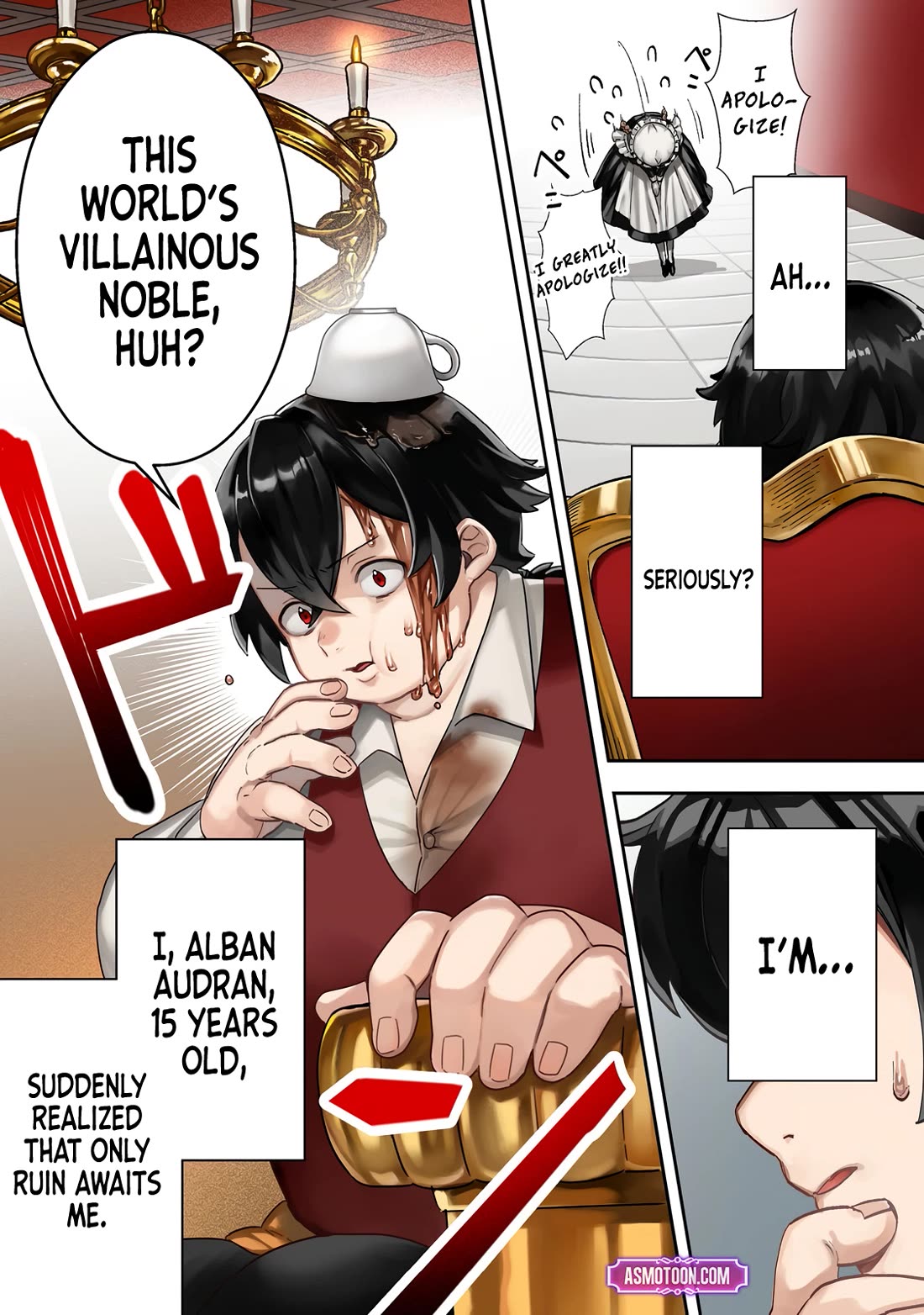 The Lazy Villainous Noble Married the Villainous Young Lady and Became the Most Fearsome Couple chapter 1 page 2