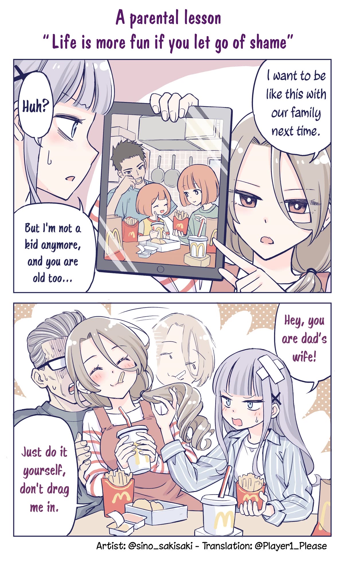 The Lecture You Would Never Want Your Parents To Give You chapter 15 page 1