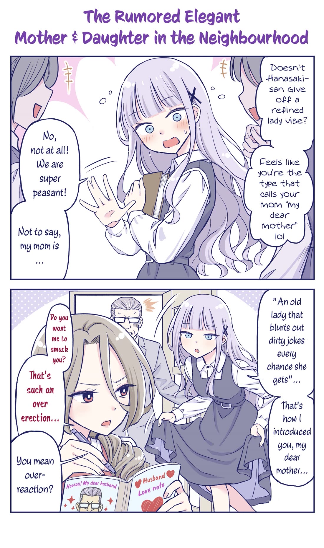 The Lecture You Would Never Want Your Parents To Give You chapter 28 page 1