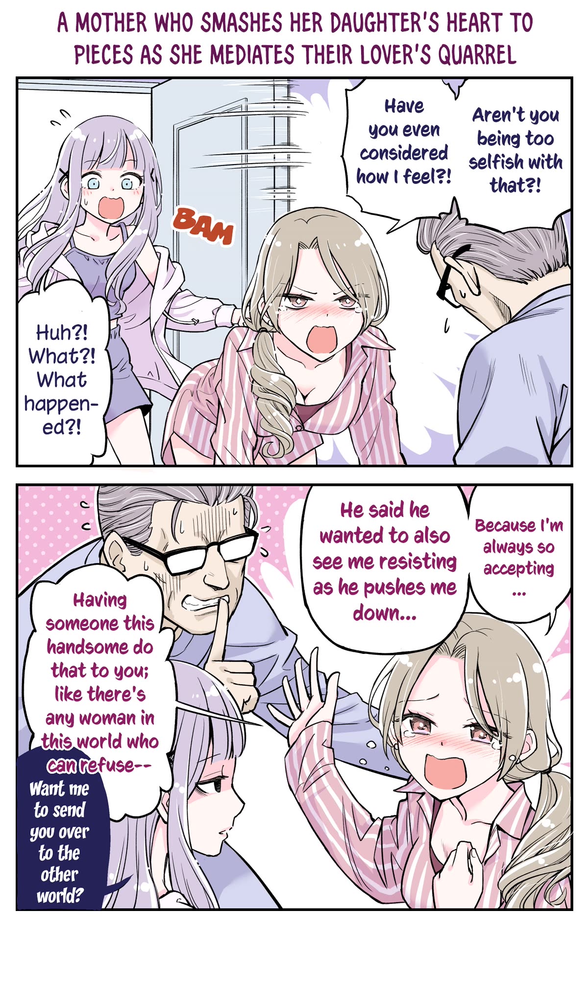 The Lecture You Would Never Want Your Parents To Give You chapter 8 page 1