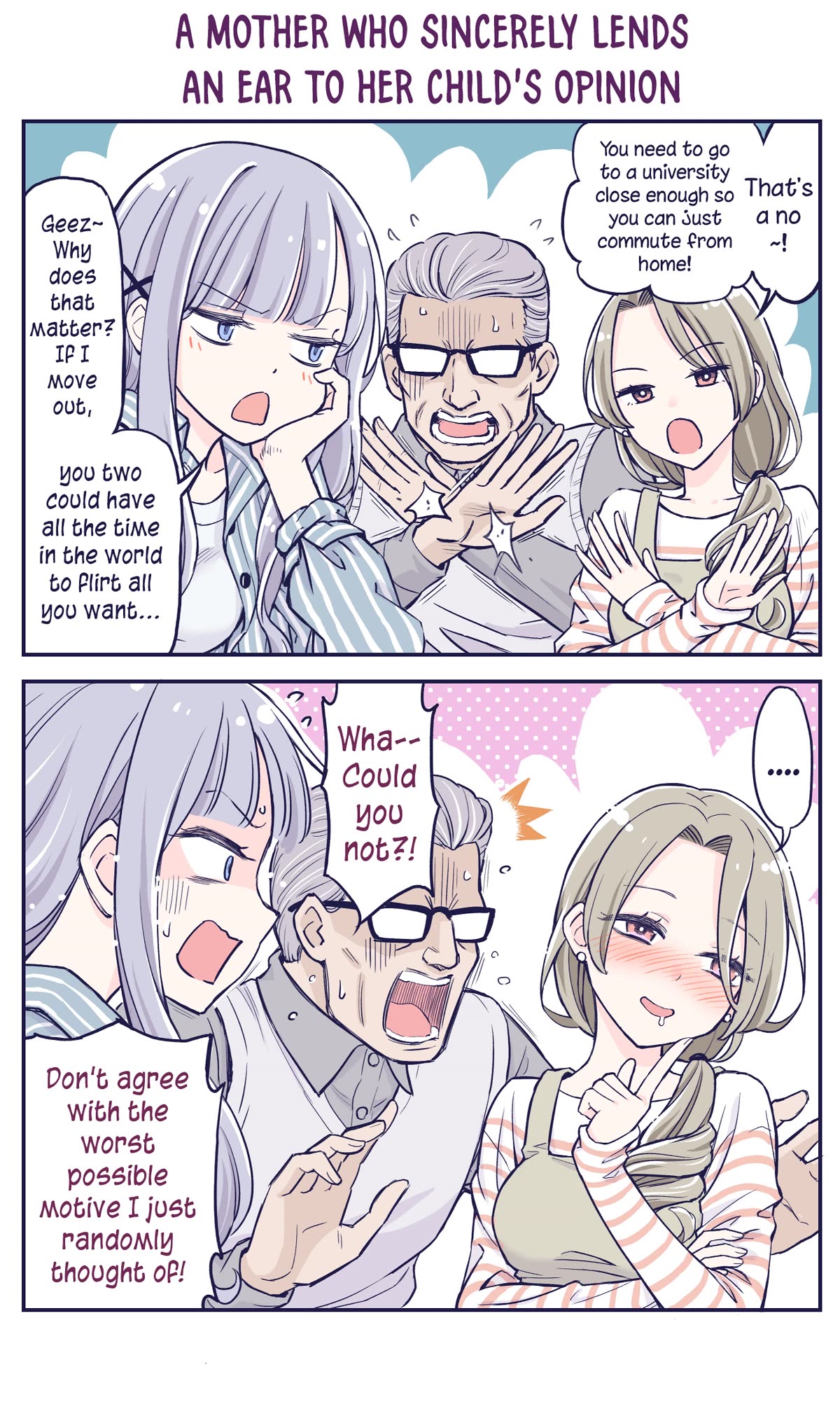 The Lecture You Would Never Want Your Parents To Give You chapter 9 page 1