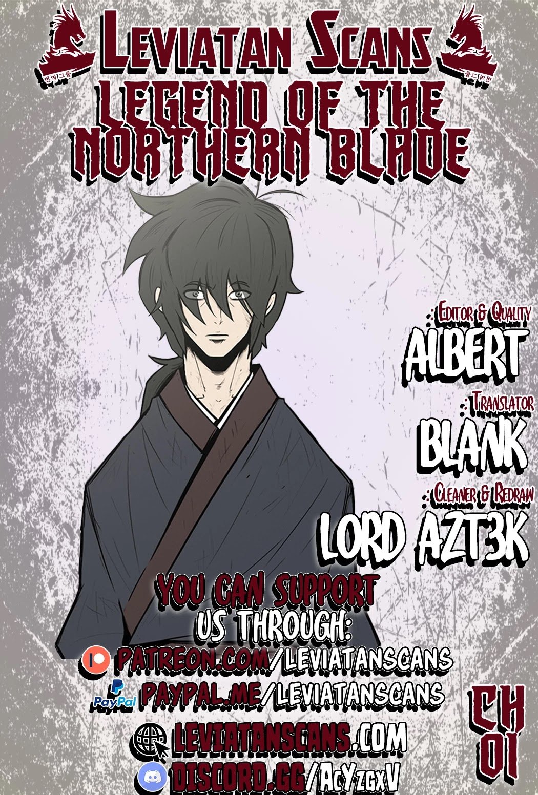 The Legend of the Northern Blade chapter 1 page 1
