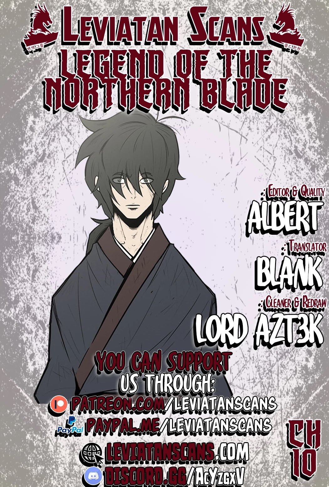 The Legend of the Northern Blade chapter 10 page 1