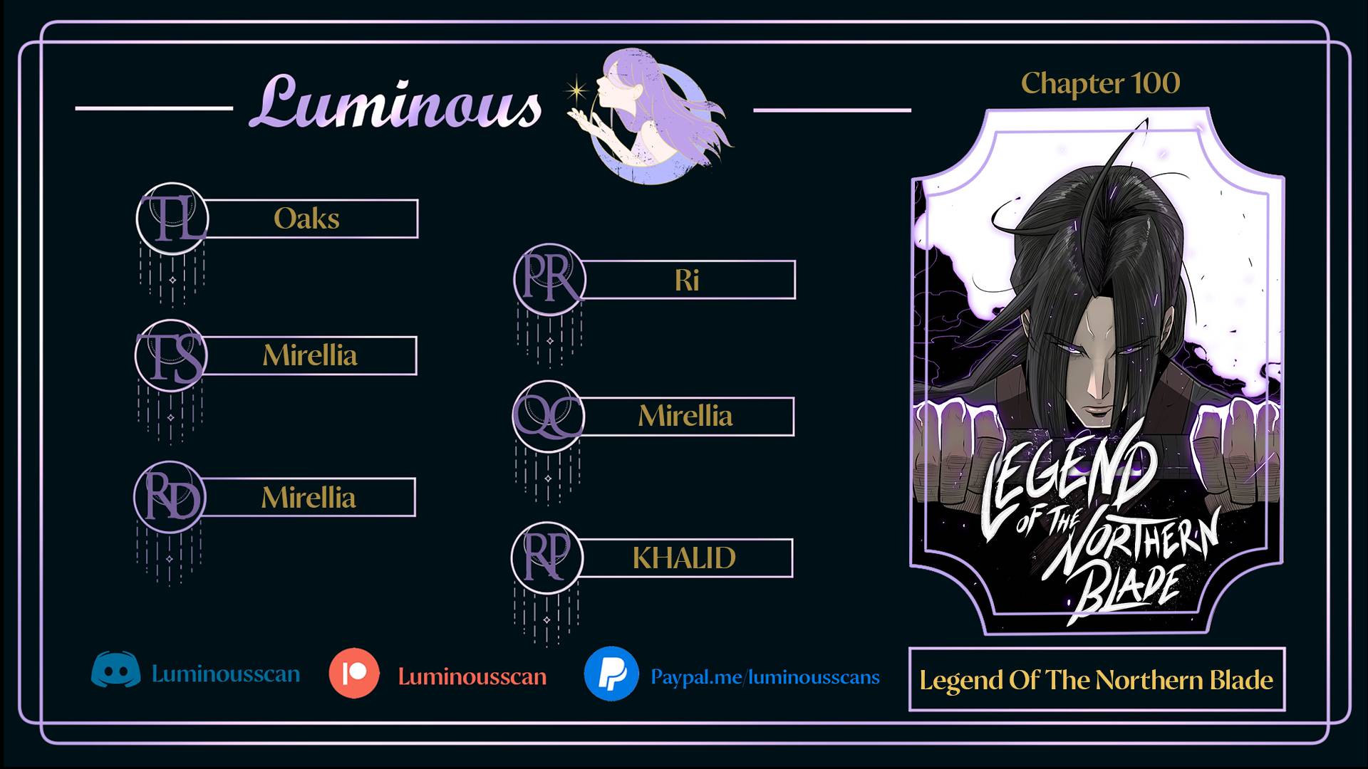 The Legend of the Northern Blade chapter 100 page 1