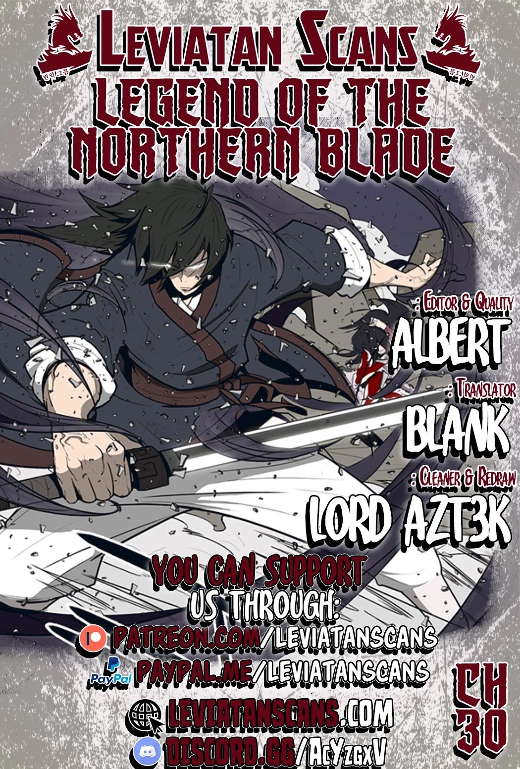 The Legend of the Northern Blade chapter 30 page 1