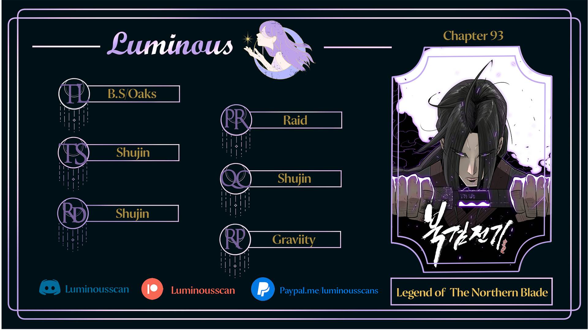 The Legend of the Northern Blade chapter 93 page 1