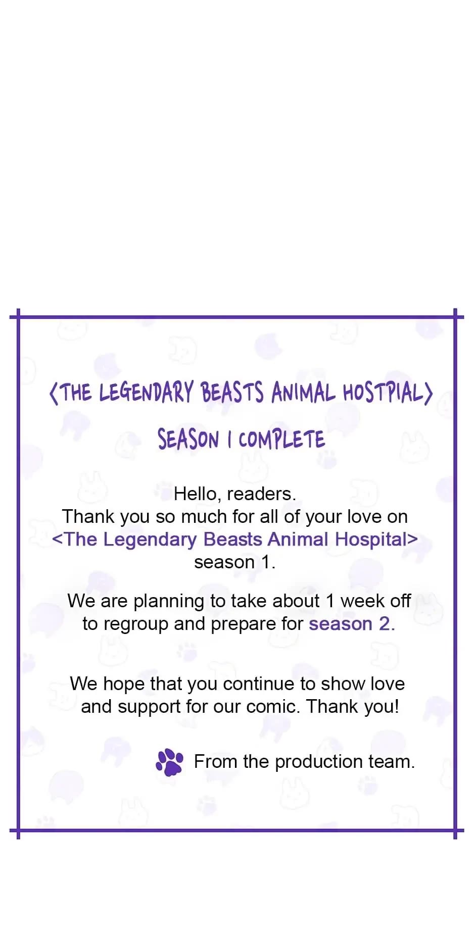 The Legendary Beasts Animal Hospital chapter 46 page 61