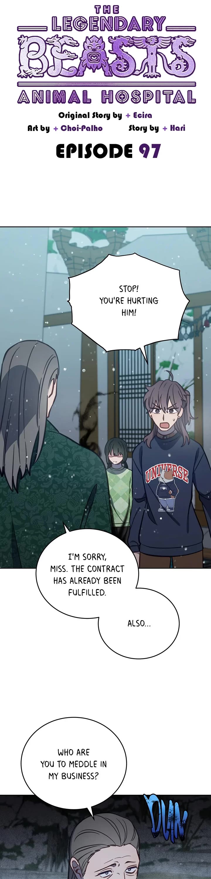 The Legendary Beasts Animal Hospital chapter 97 page 1