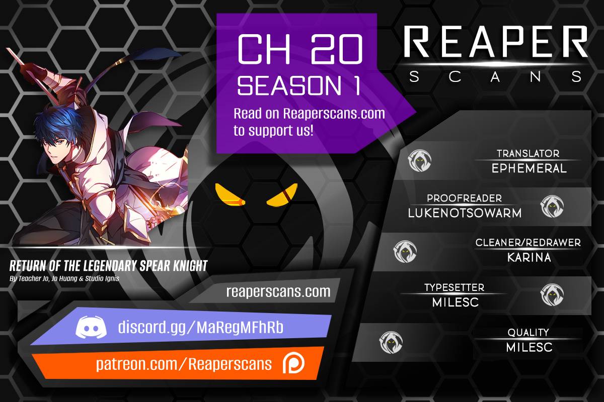 The Legendary Spearman Returns chapter 20 page 1