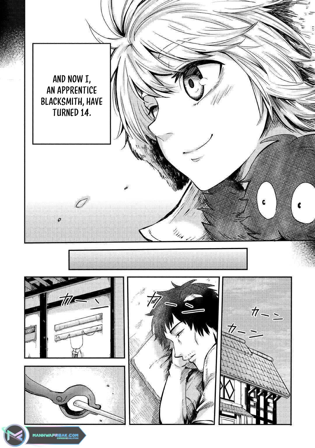 The Level 596 Apprentice Blacksmith chapter 1 page 12