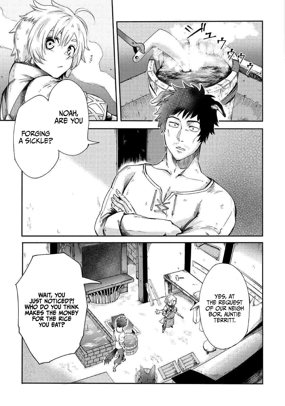 The Level 596 Apprentice Blacksmith chapter 1 page 13