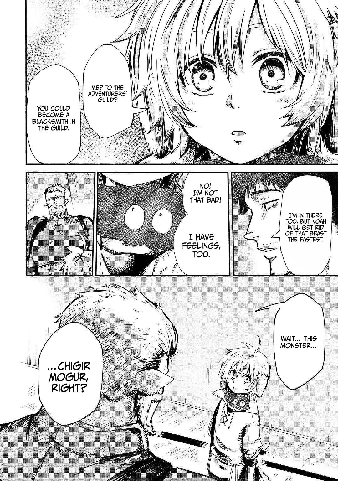 The Level 596 Apprentice Blacksmith chapter 1 page 34