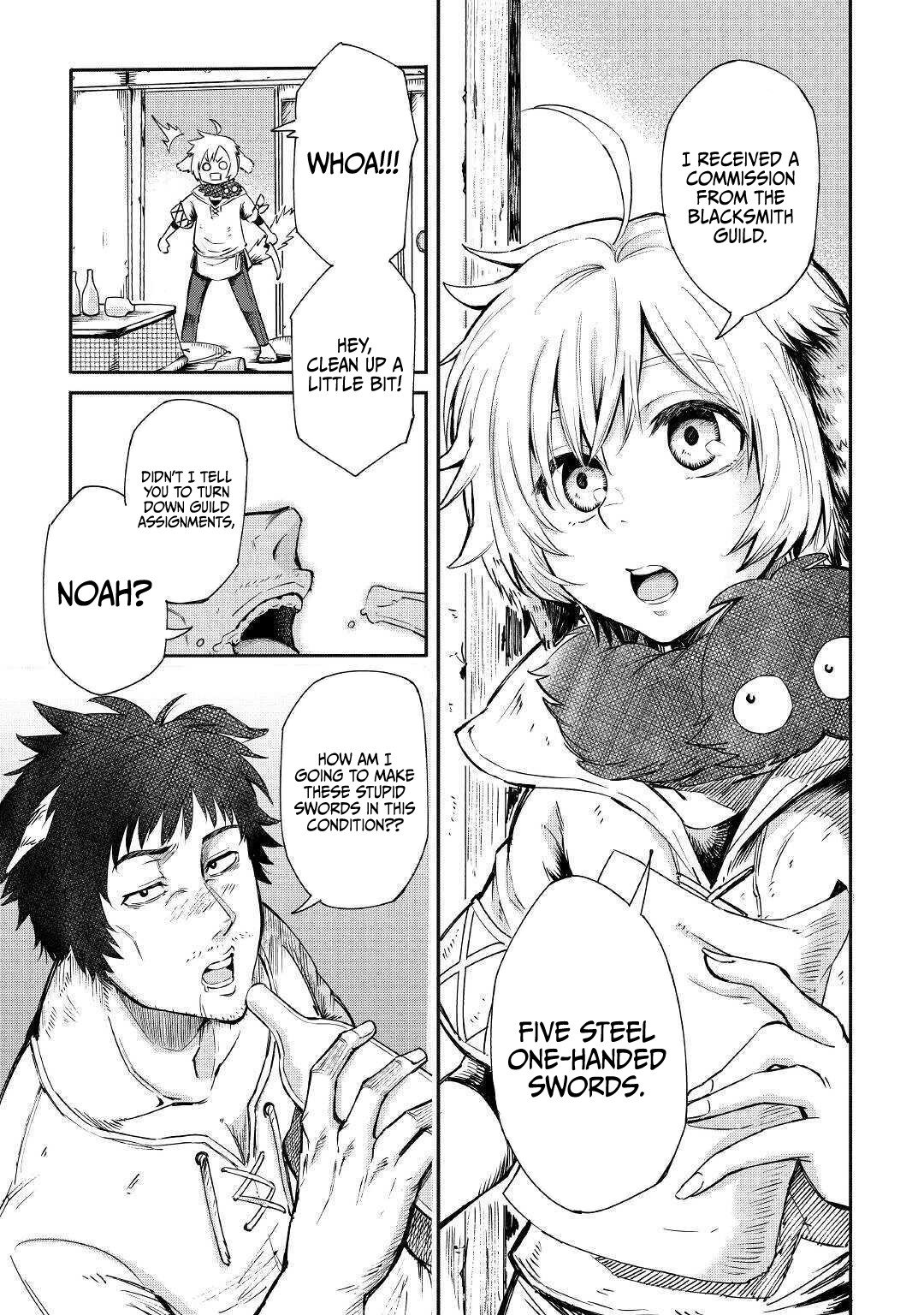 The Level 596 Apprentice Blacksmith chapter 1 page 5