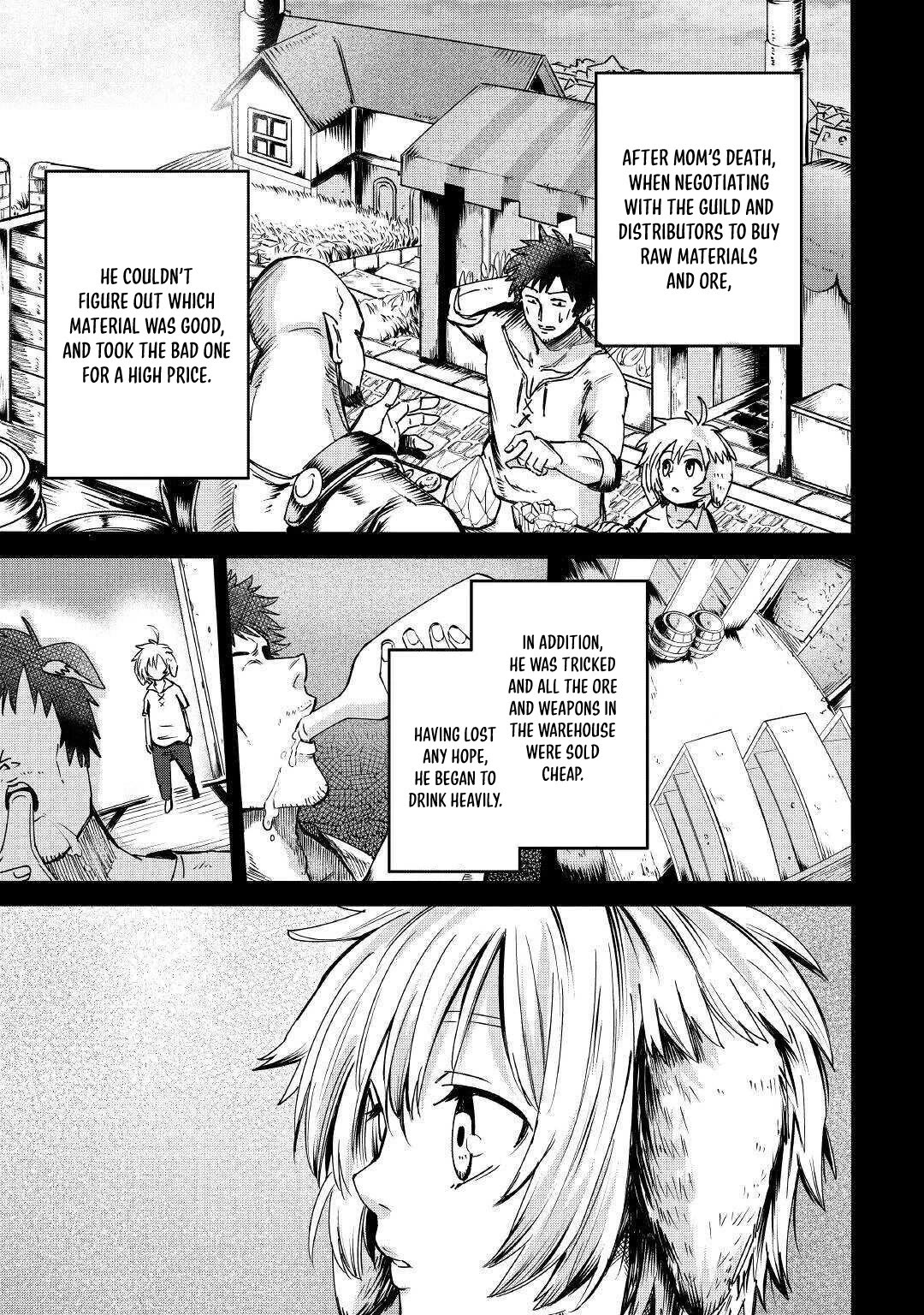 The Level 596 Apprentice Blacksmith chapter 1 page 7