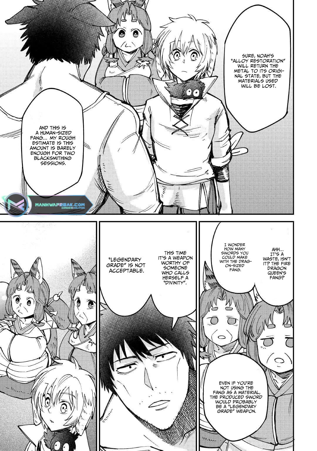 The Level 596 Apprentice Blacksmith chapter 14 page 13