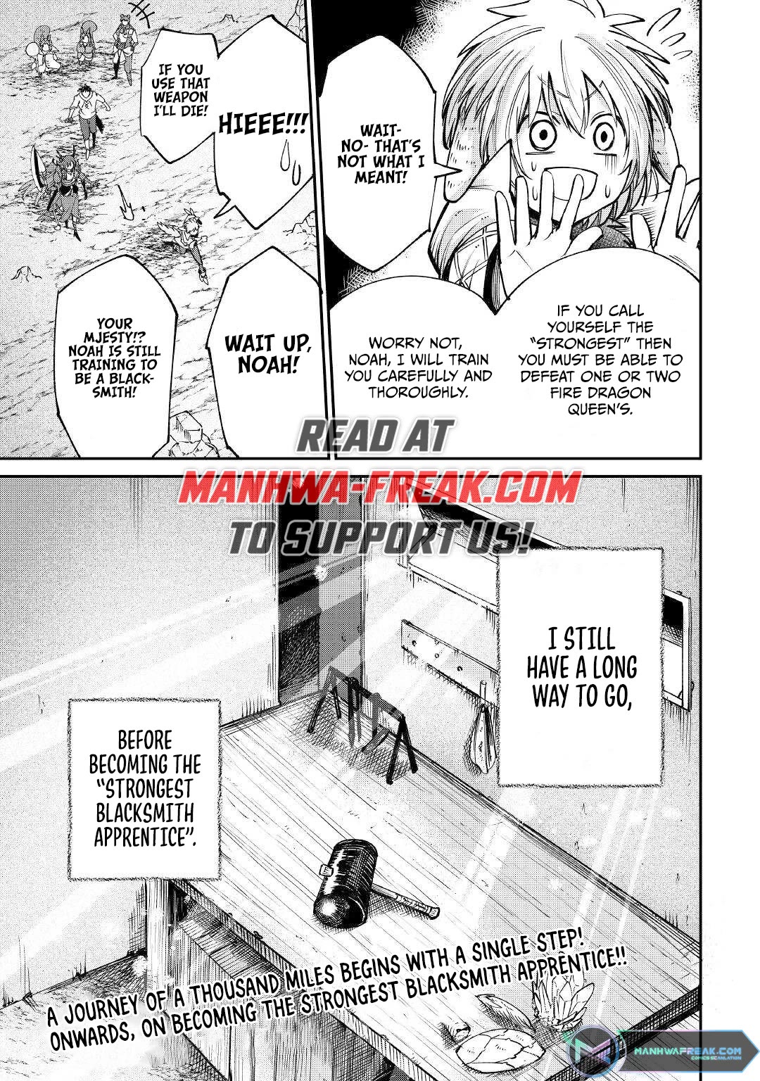 The Level 596 Apprentice Blacksmith chapter 18 page 34