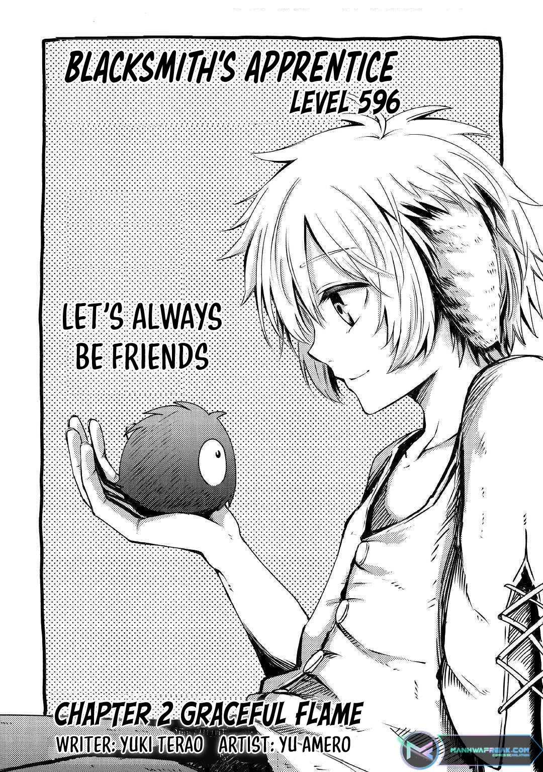 The Level 596 Apprentice Blacksmith chapter 2 page 1