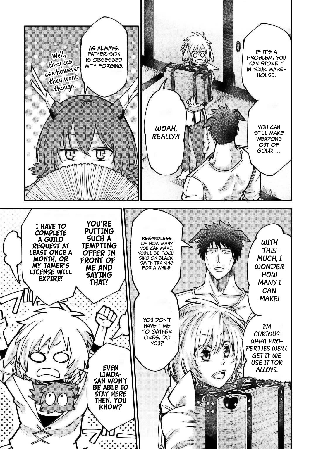 The Level 596 Apprentice Blacksmith chapter 21 page 21